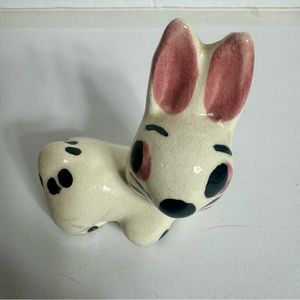 Vintage Rio Hondo California Pottery Mid Century Ceramic Figurine Bunny rabbit